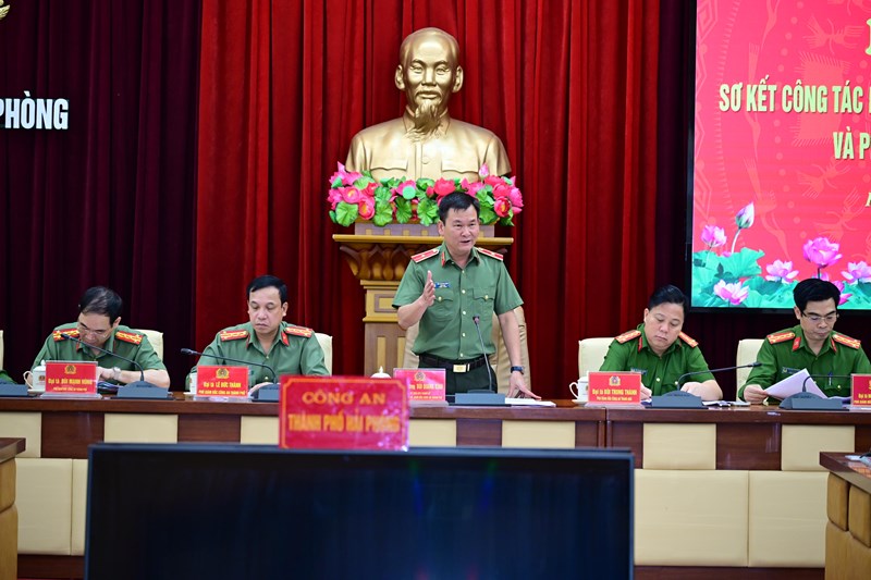 Công an thành phố sơ kết công tác nghiệp vụ cơ bản lực lượng An ninh, Cảnh sát Quý I năm 2026